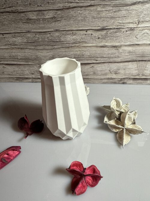 Vase kantig