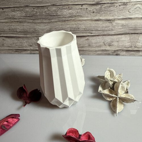 Vase kantig