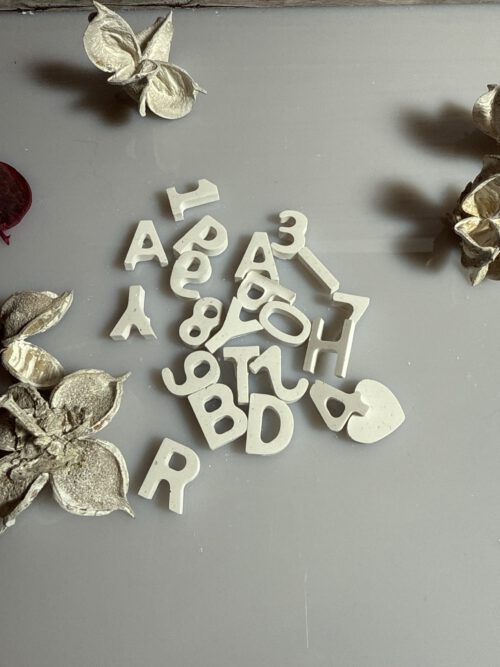 Zahlen und Buchstaben klein