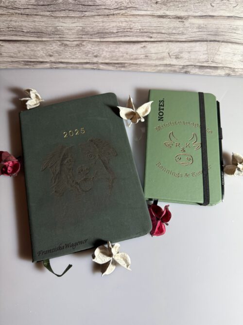 Buch (A5) mit individueller Wunschgravur