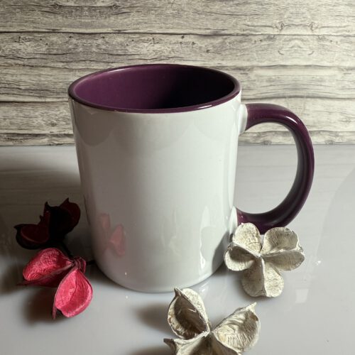 Two-Tone Tasse (lila)