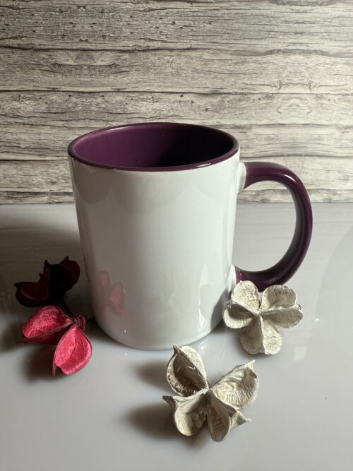 Two-Tone Tasse (lila)
