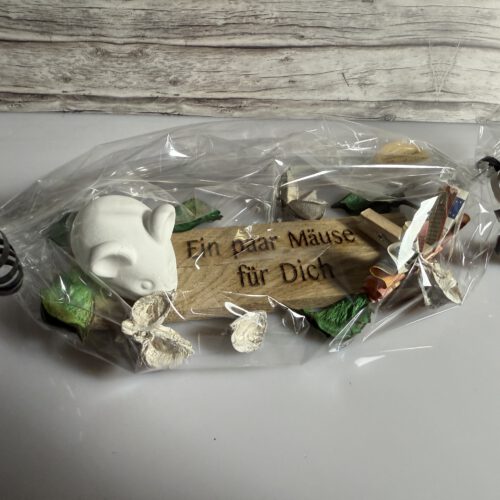 Set Geldgeschenk Maus klein