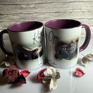 Two-Tone Tasse (lila)