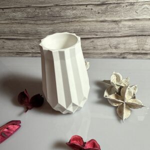 Vase kantig