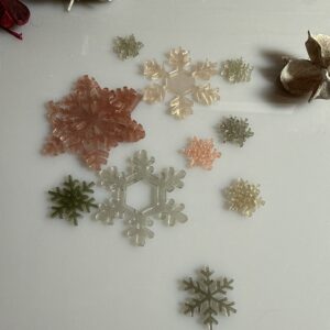 10 Schneeflocken