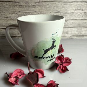 Tasse Latte mit individuellem Druck