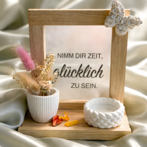 Set Zeit glücklich zu sein