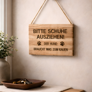 Schild Hund
